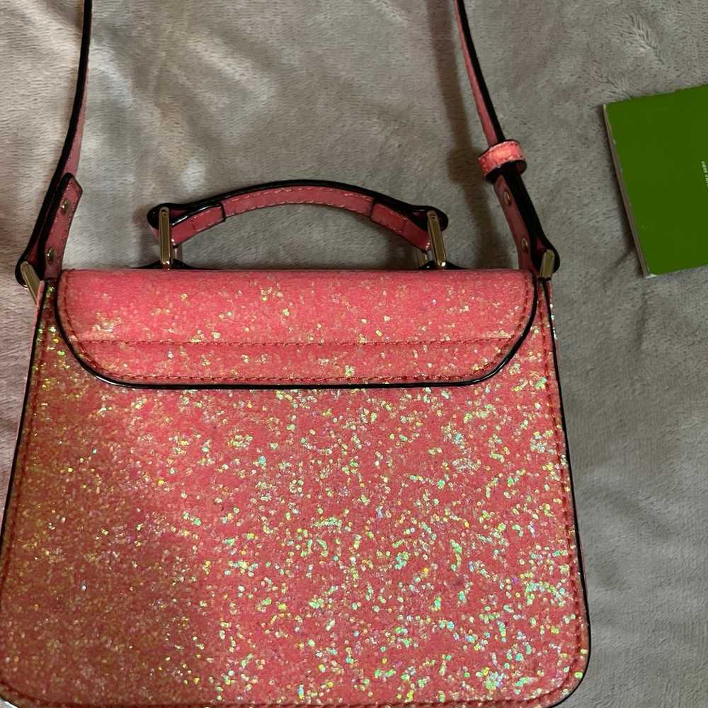 Katespade pink coral scout purse - image 4