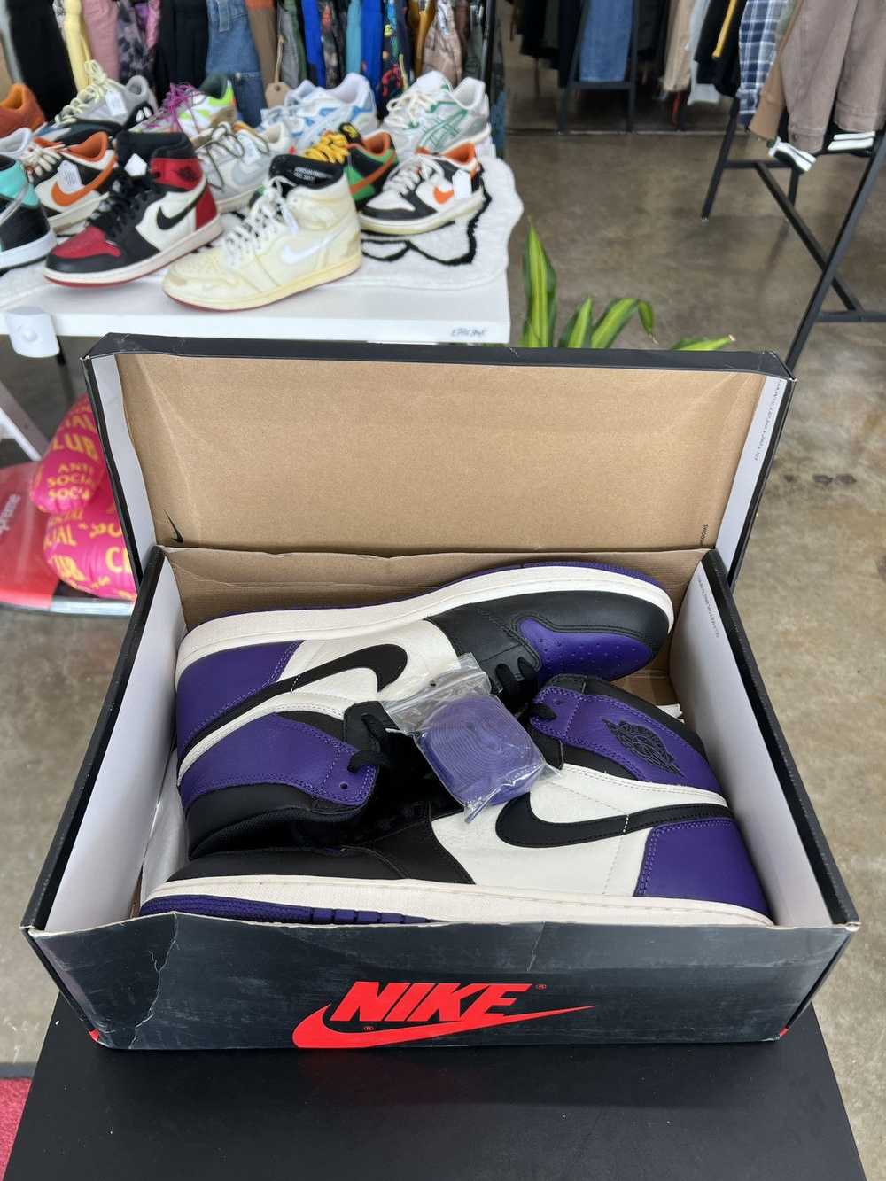 Jordan Brand × Nike Air Jordan 1 Court Purple Sz.… - image 10