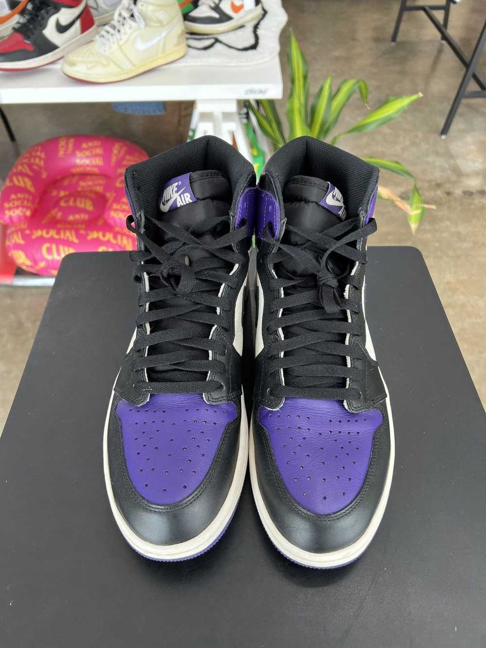 Jordan Brand × Nike Air Jordan 1 Court Purple Sz.… - image 2