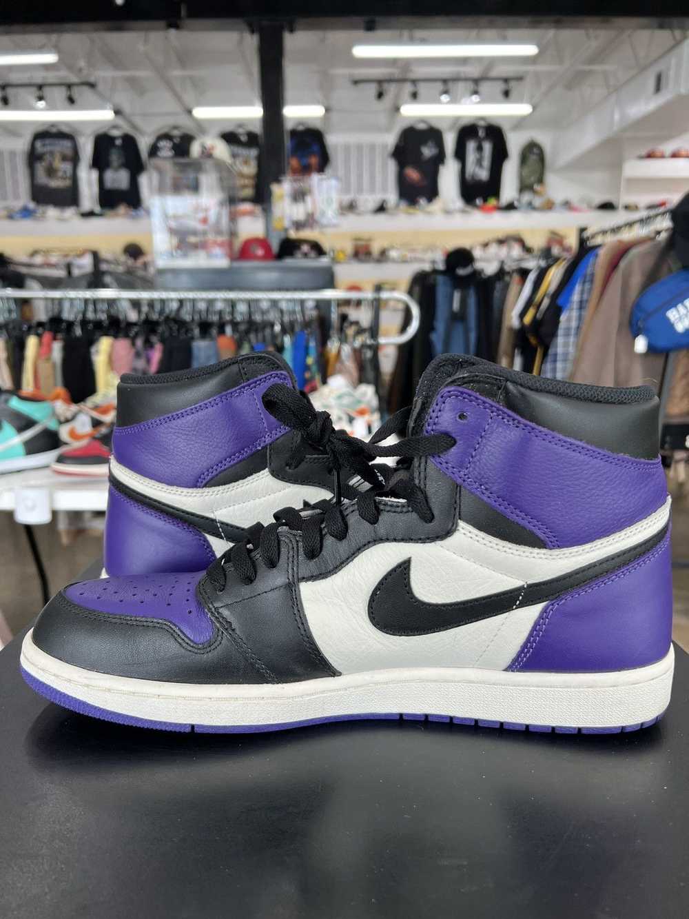 Jordan Brand × Nike Air Jordan 1 Court Purple Sz.… - image 3