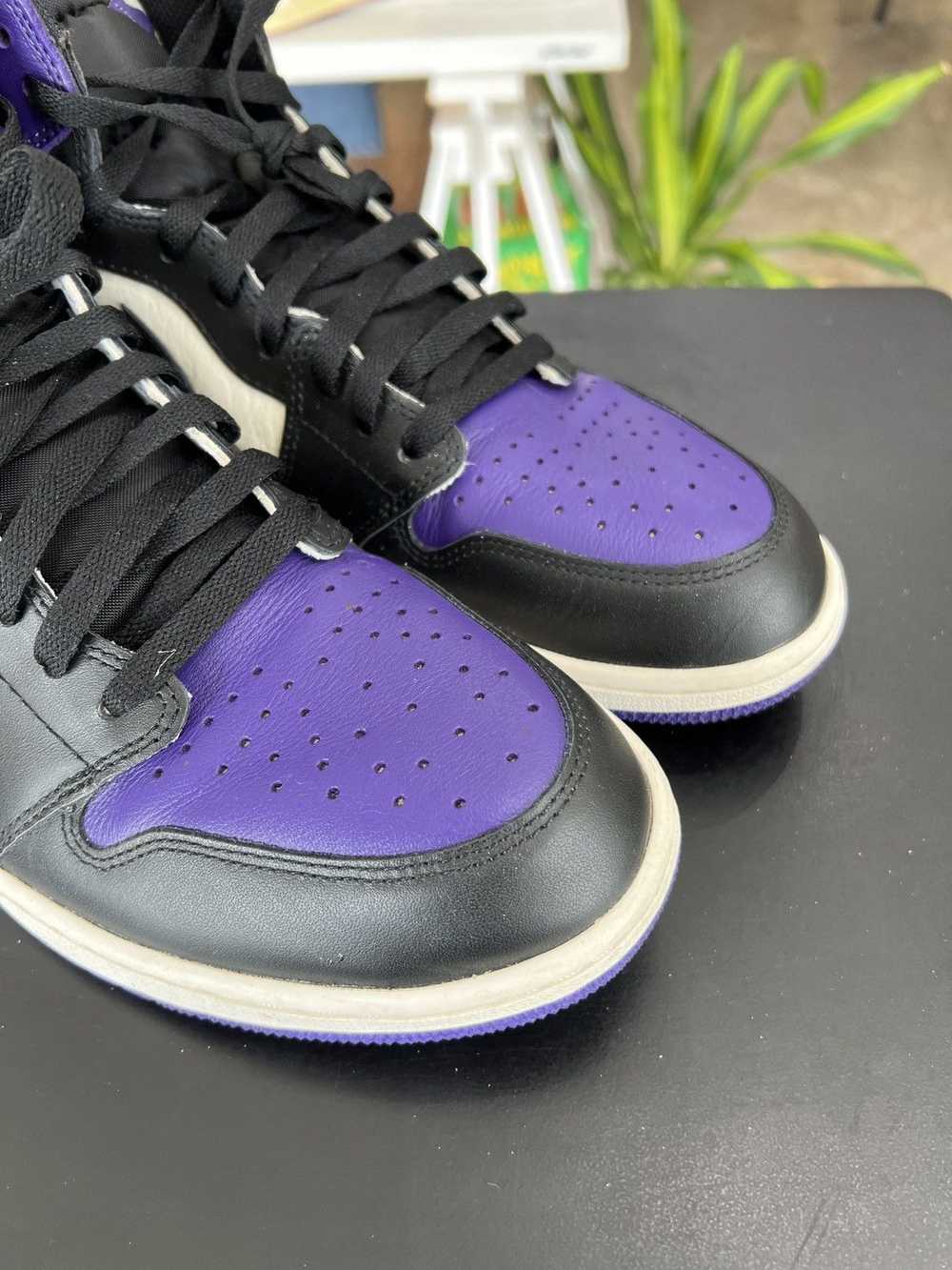 Jordan Brand × Nike Air Jordan 1 Court Purple Sz.… - image 7