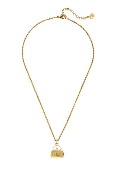 Gold 'CD' Necklace