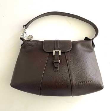 Longchamp Leather Should Bag Brown - image 1