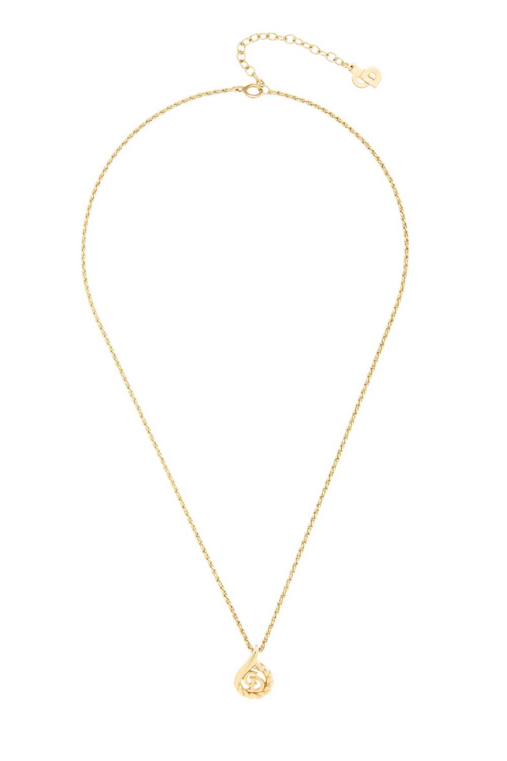 Gold 'CD' Necklace - image 1