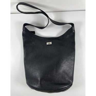 Vintage The SAK Original Hobo Black Pebbled Pure … - image 1