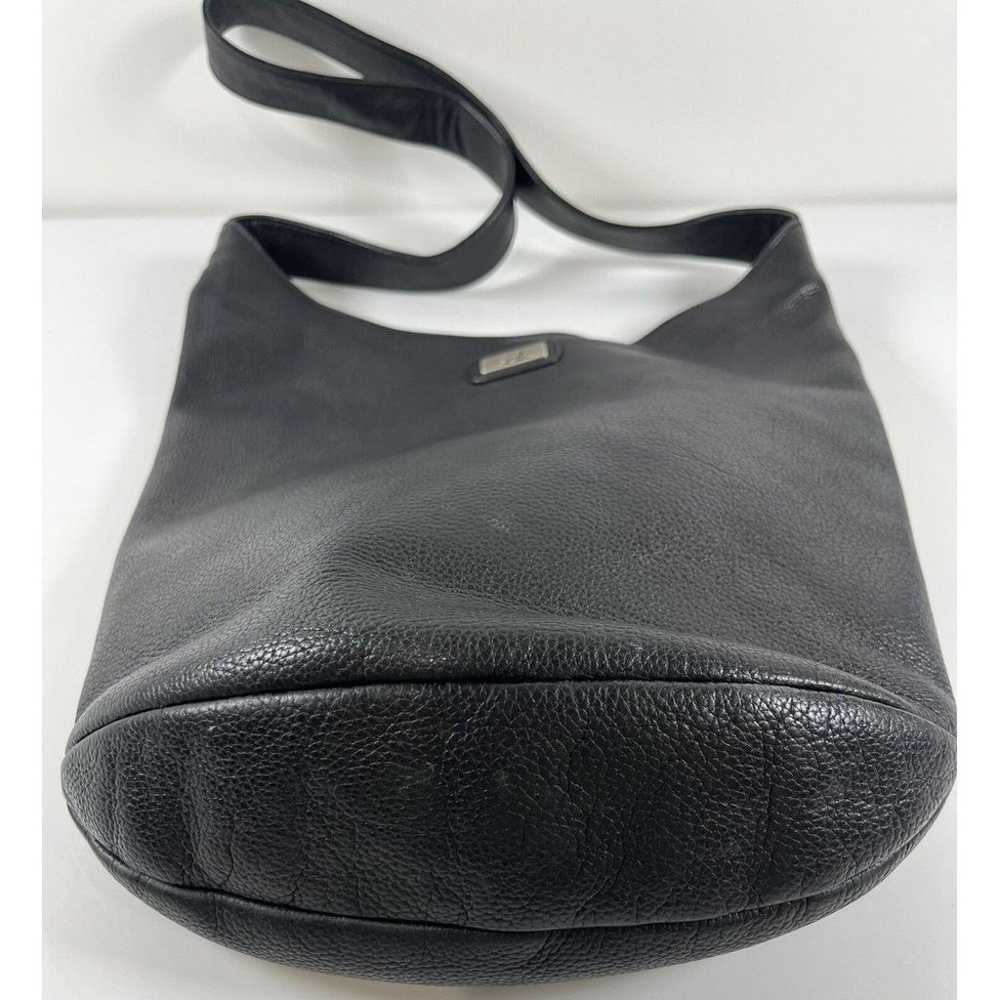 Vintage The SAK Original Hobo Black Pebbled Pure … - image 5