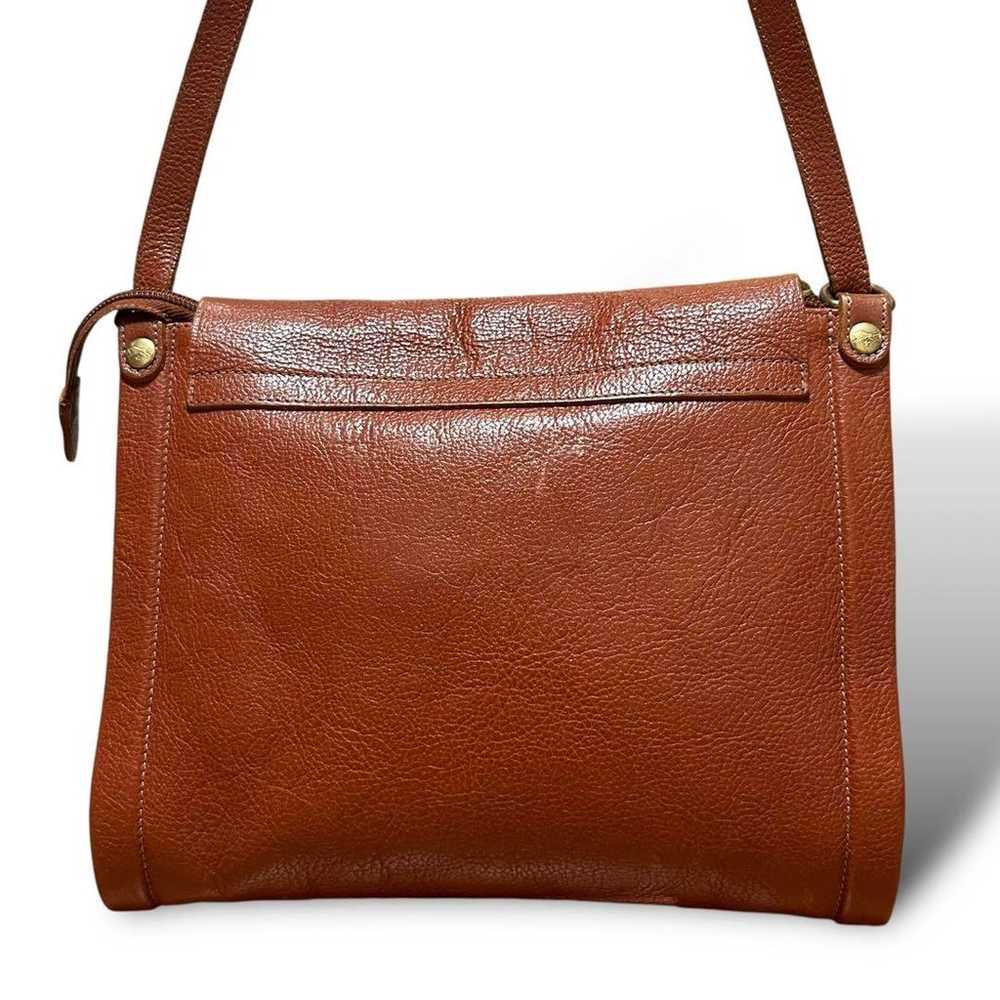 IL BISONTE shoulder bag pochette all leather brow… - image 4