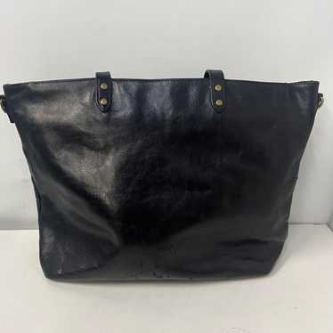 DOCHE Black Leather Shoulder Bag - image 1