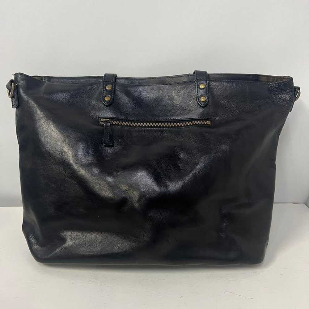 DOCHE Black Leather Shoulder Bag - image 2