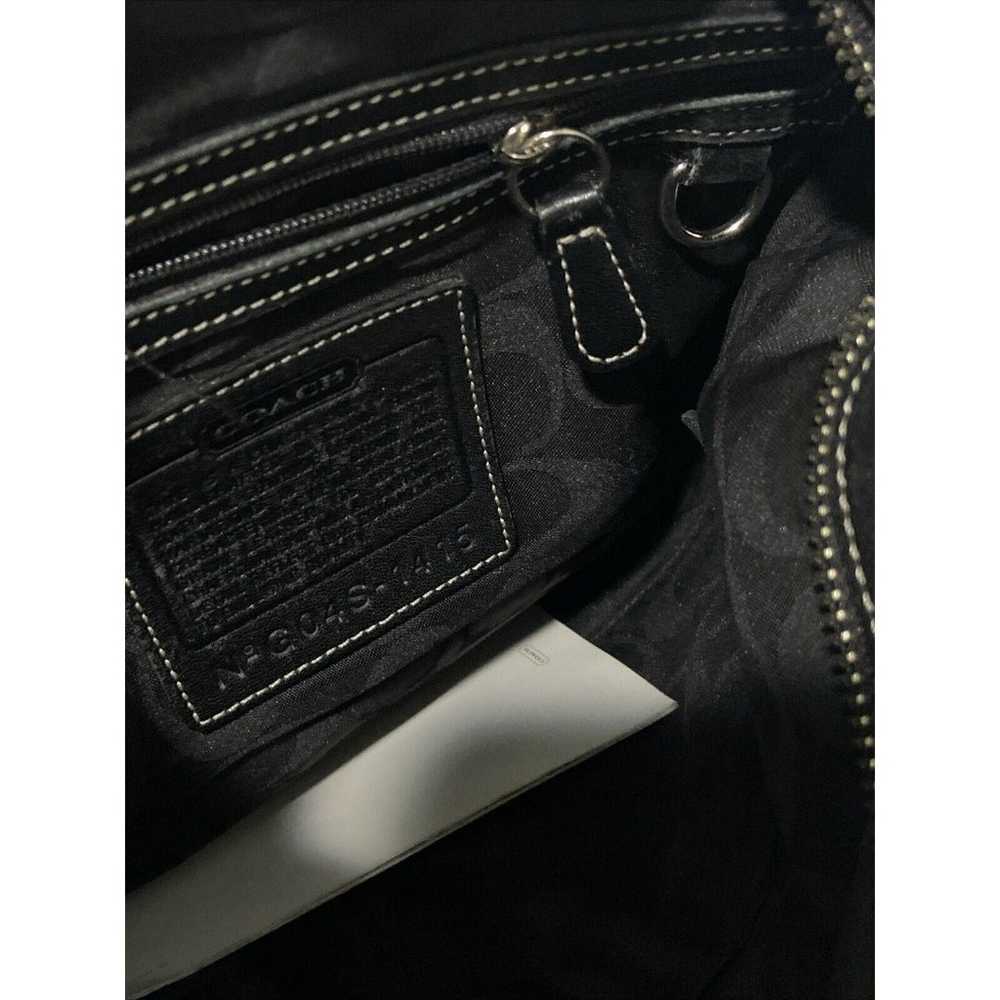 Coach C6641 Studio Black Leather Bucket Shoulder … - image 8