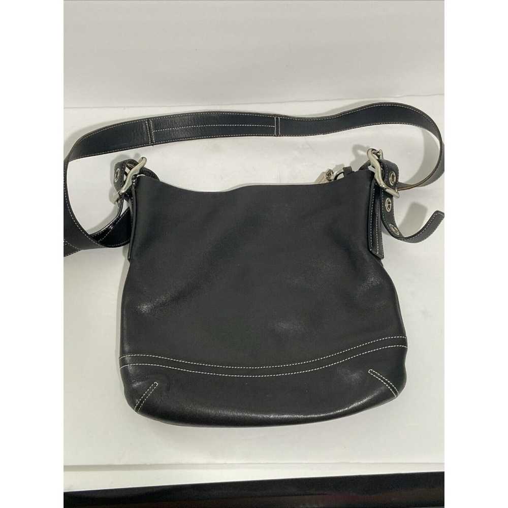 Coach C6641 Studio Black Leather Bucket Shoulder … - image 9