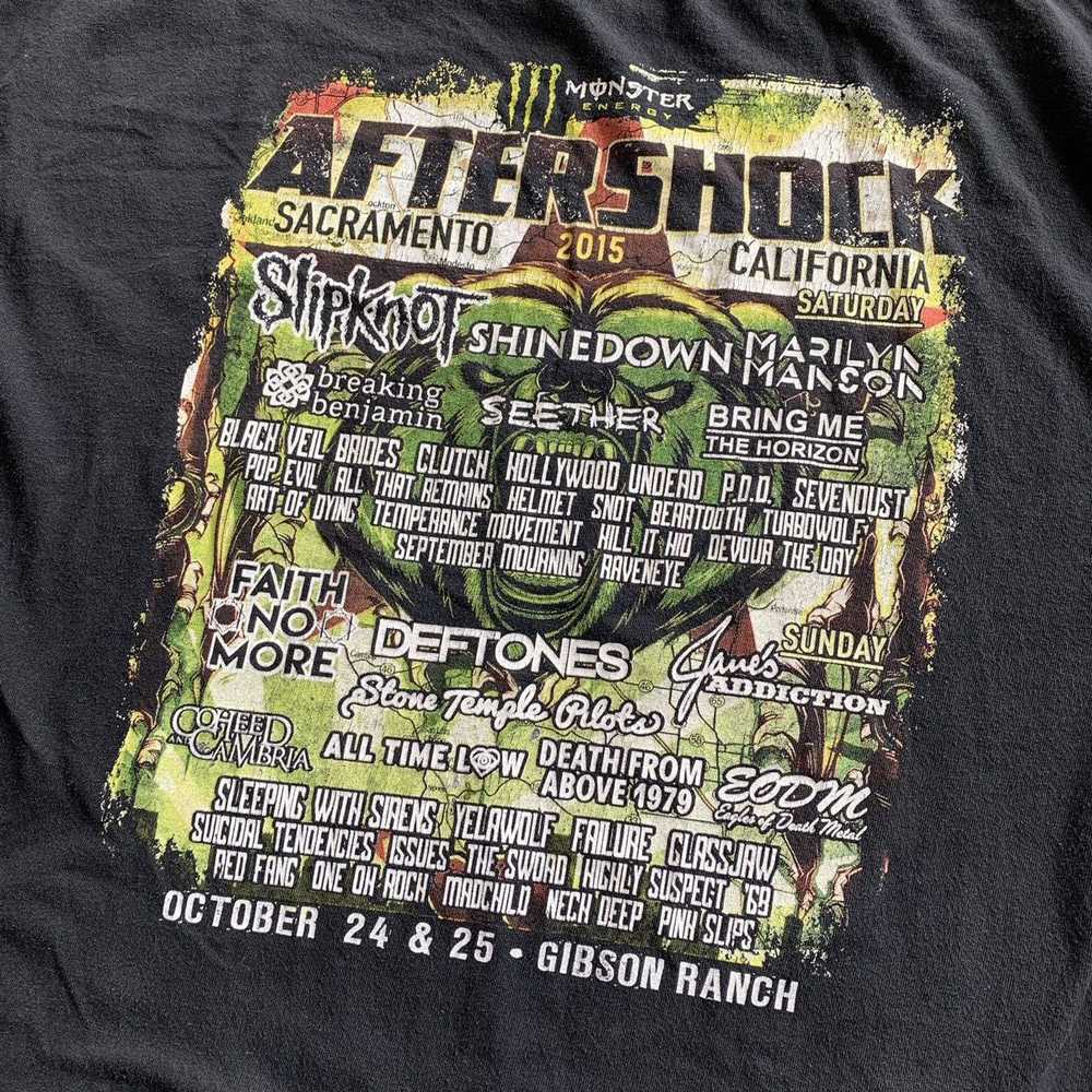 Band Tees × Rock Band × Streetwear Aftershock mus… - image 6