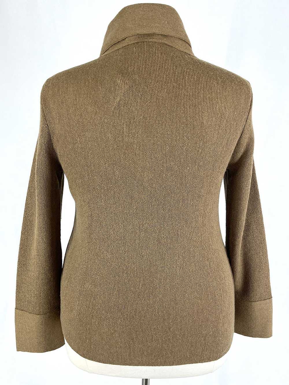 Beyond Threads Size XL (16/18) Walnut Sweater Jac… - image 5