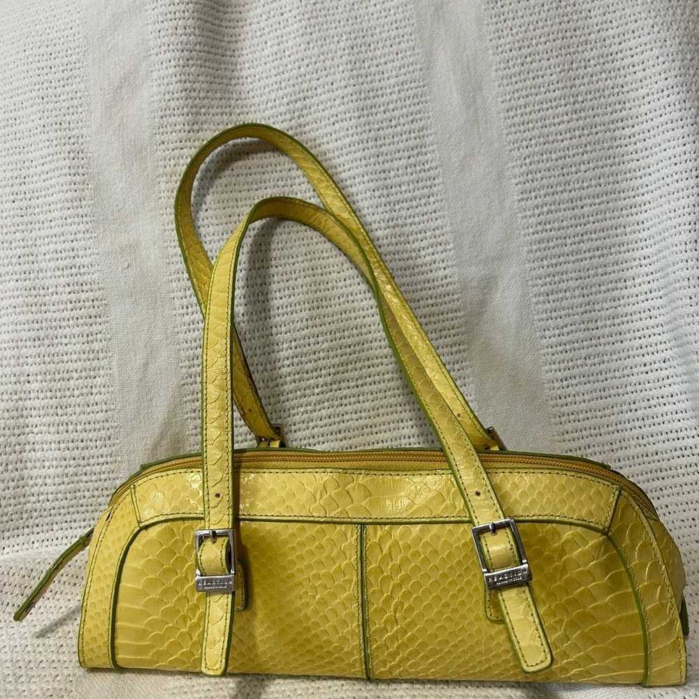 Rare Vintage Y2K Kenneth Cole Reaction Yellow Cro… - image 3