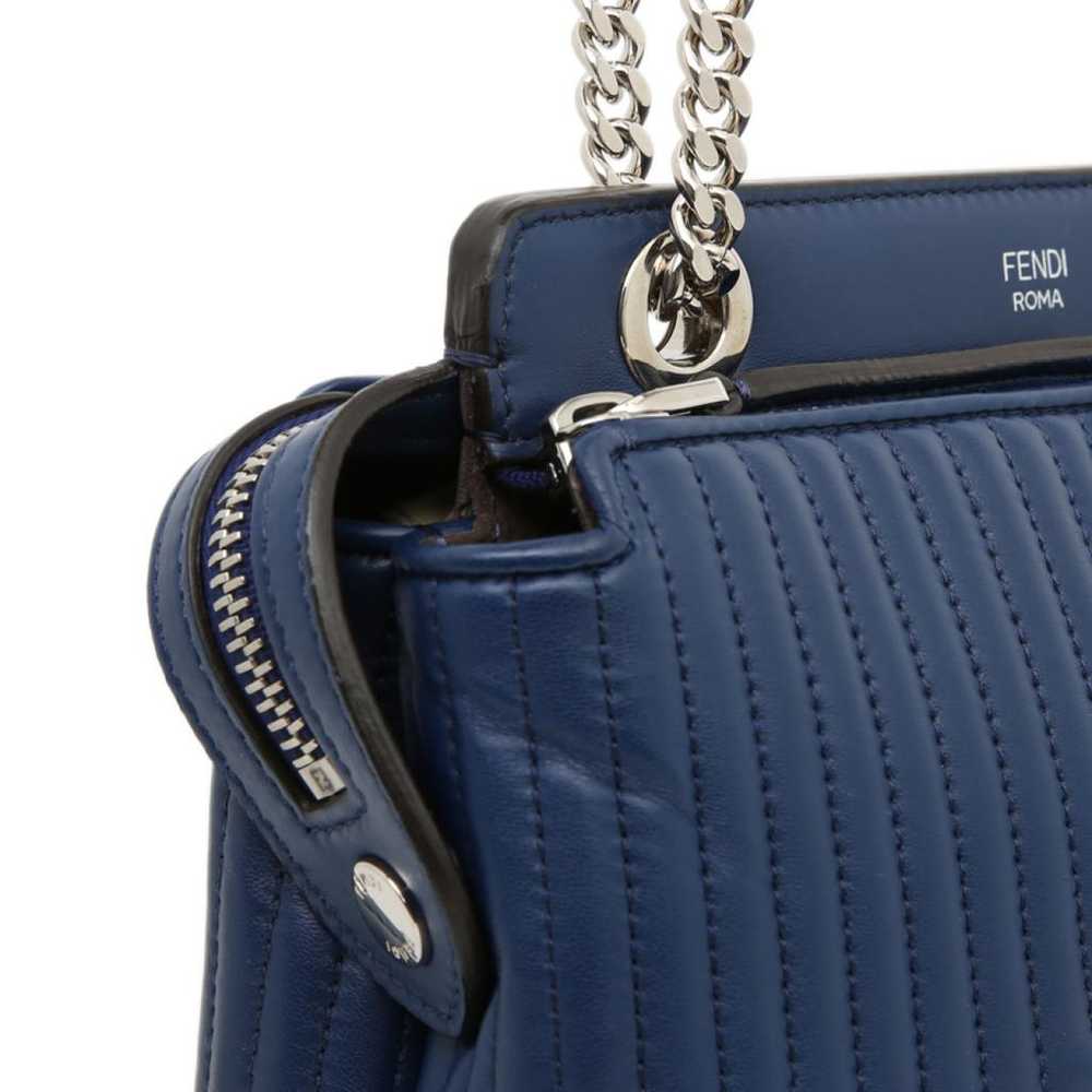 Fendi Dot Com leather handbag - image 9