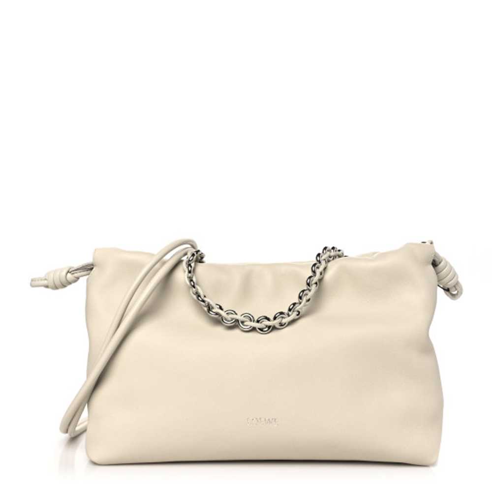 LOEWE Mellow Nappa Donut Chain Flamenco Knot Clut… - image 1