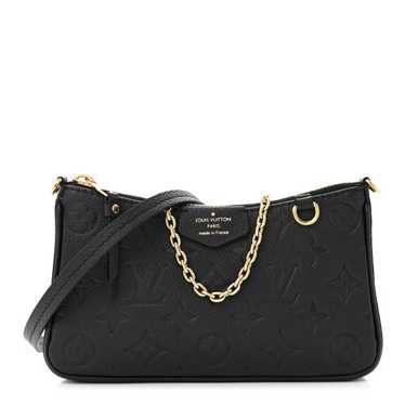 LOUIS VUITTON Empreinte Easy Pouch On Strap Black