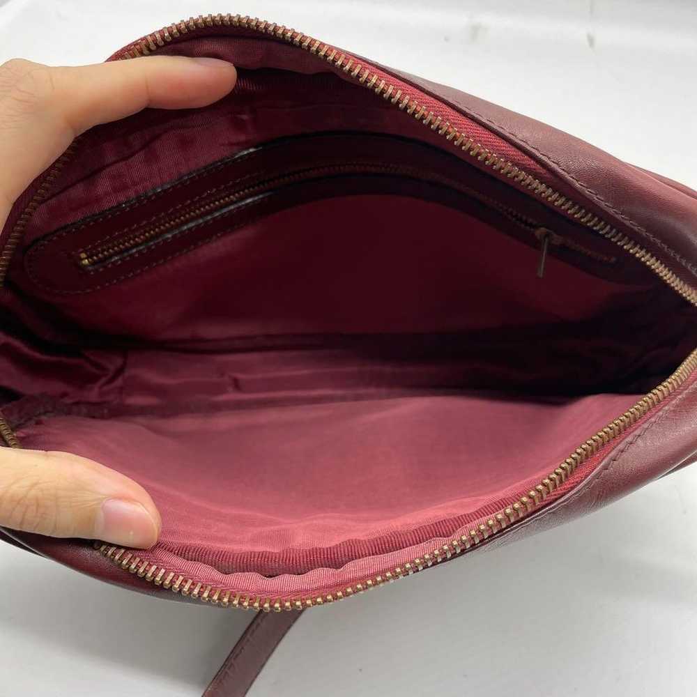 Cartier leather shoulder bag Must line pochette B… - image 9