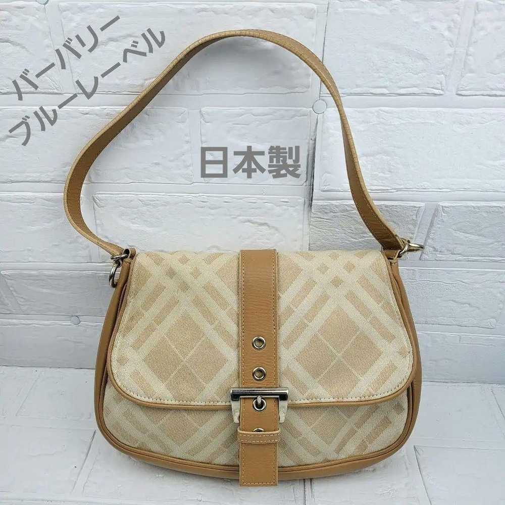 【Rare】Burberry Blue Label One-shoulder Bag Beige - image 1