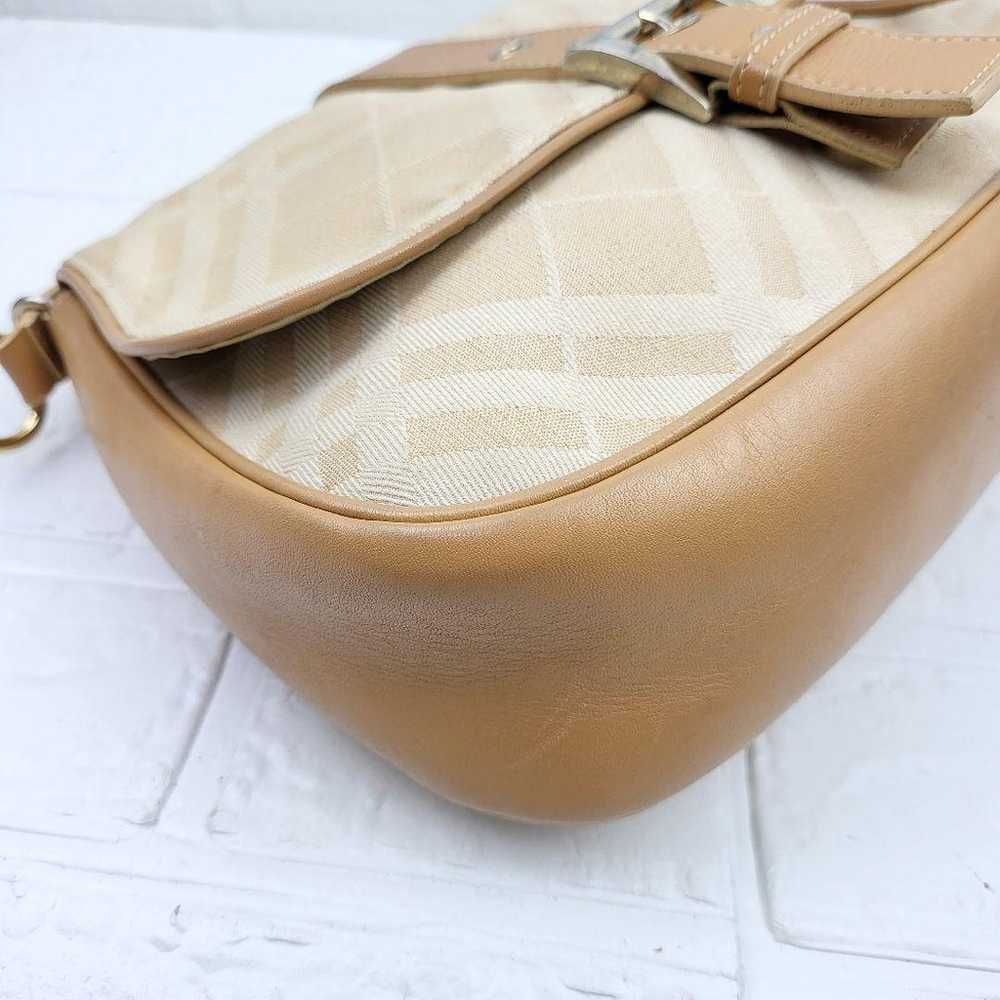 【Rare】Burberry Blue Label One-shoulder Bag Beige - image 4