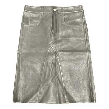 Isabel Marant Etoile Leather mid-length skirt - image 1