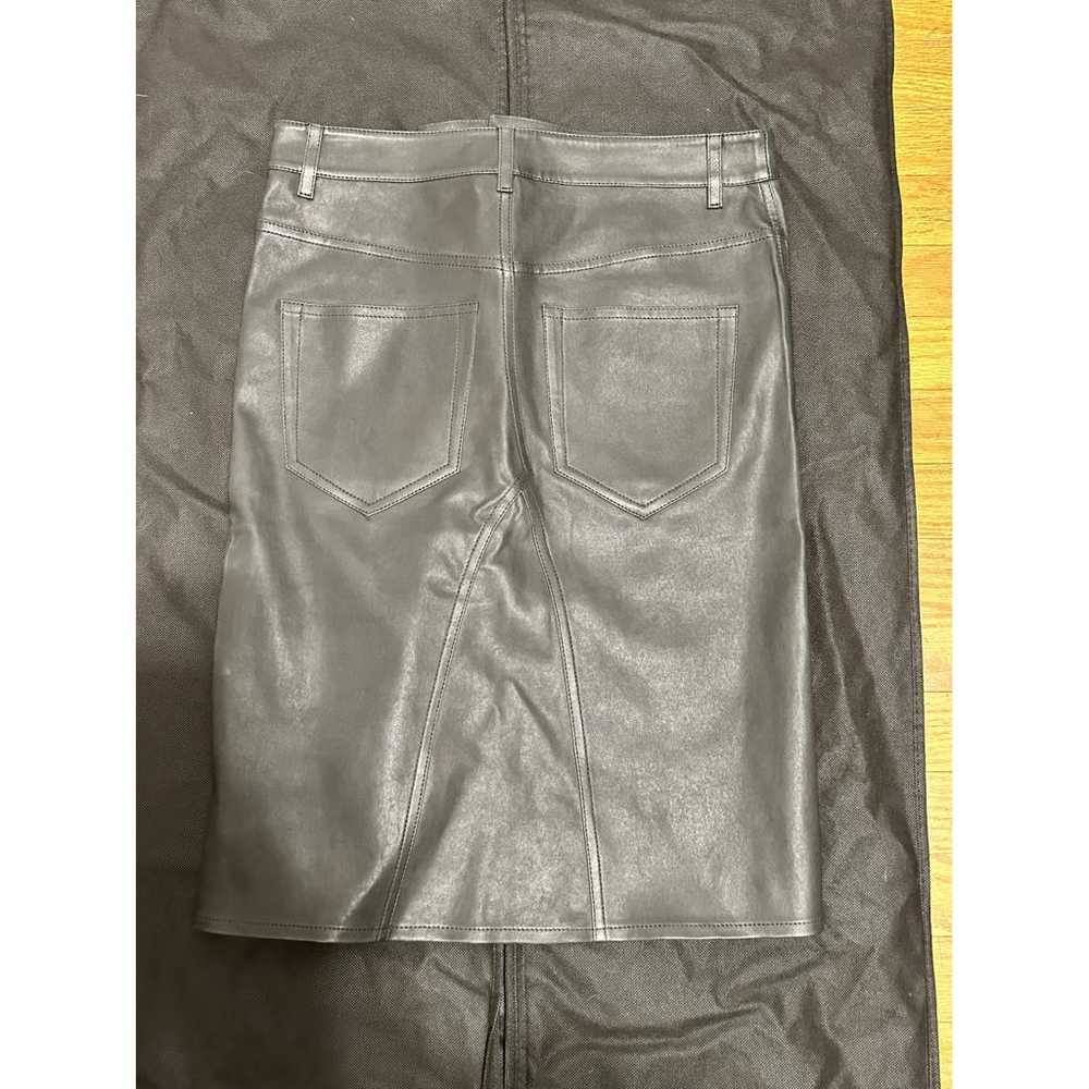 Isabel Marant Etoile Leather mid-length skirt - image 2