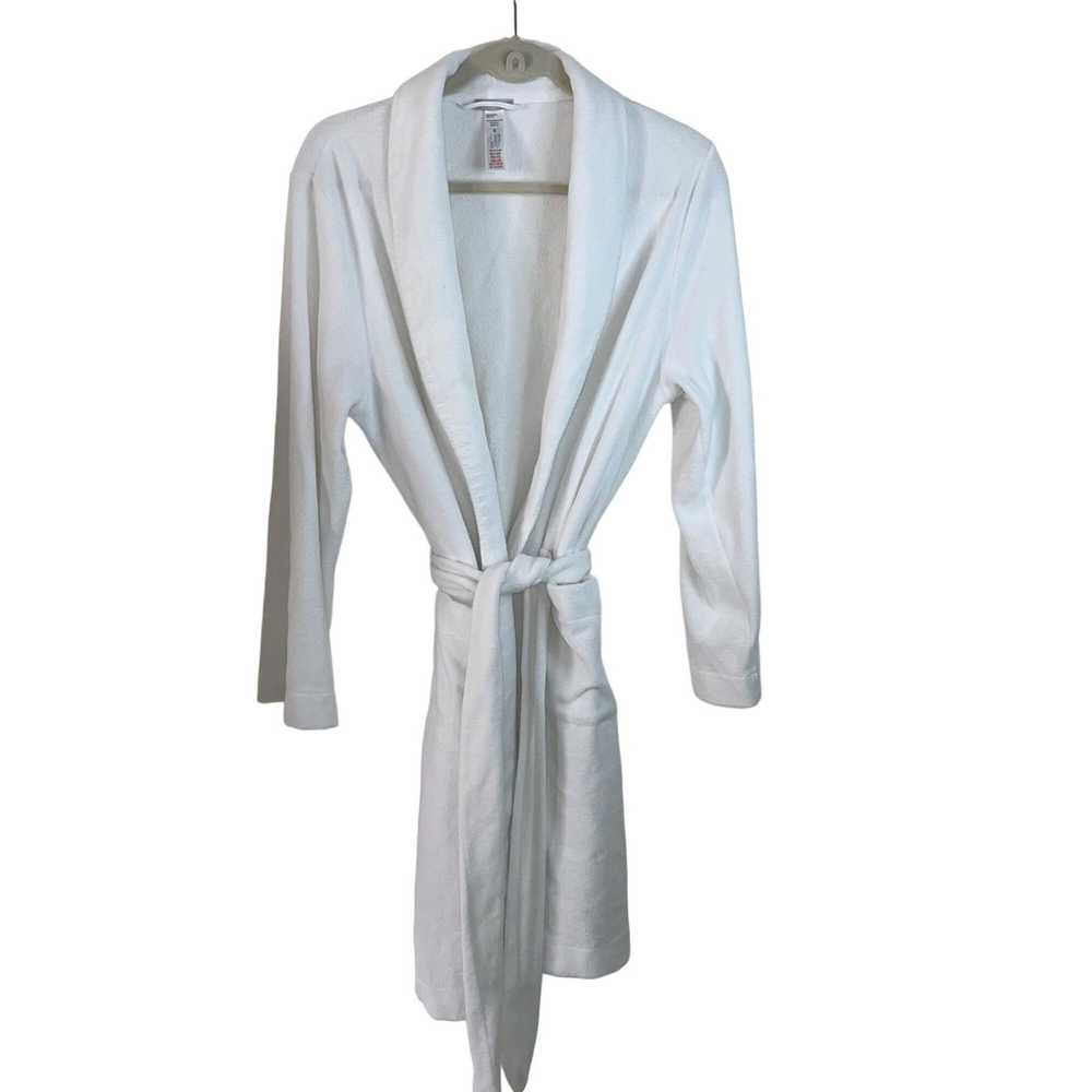 Hanro Hanro Womens Robe Size Small White Style 71… - image 3