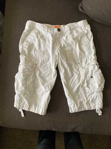 Vintage Twill twenty two cargo white short