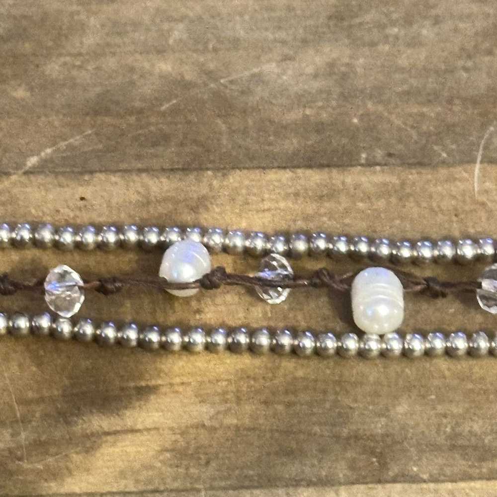 Other Multi strand freshwater pearl bracelet - image 2