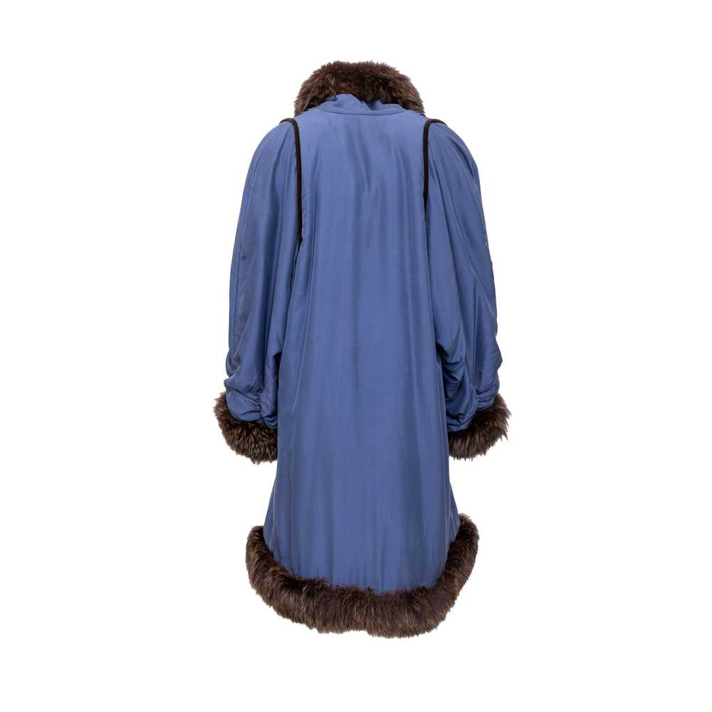 Collection Privée Open Front Coat with Fur - '90s - image 2