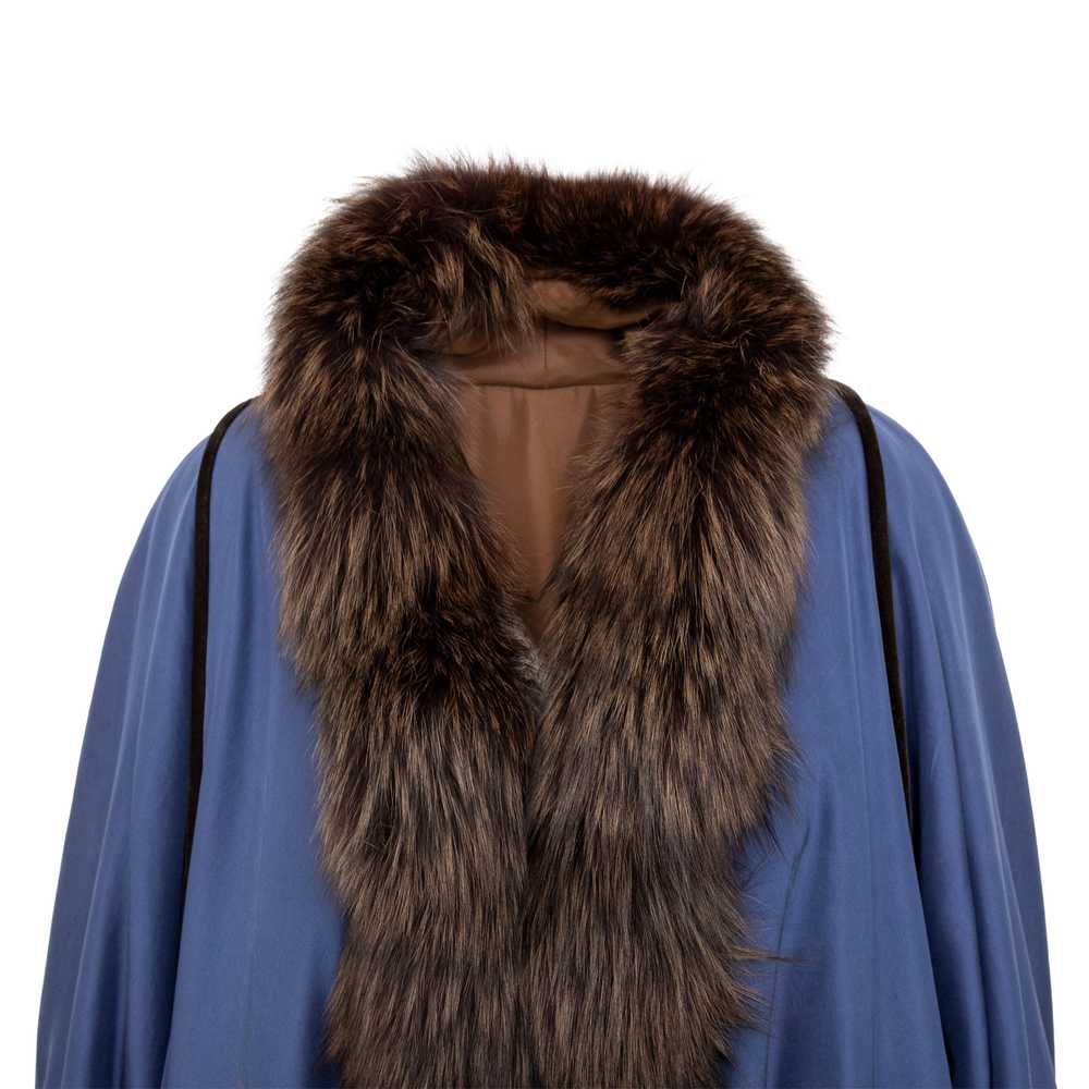 Collection Privée Open Front Coat with Fur - '90s - image 3