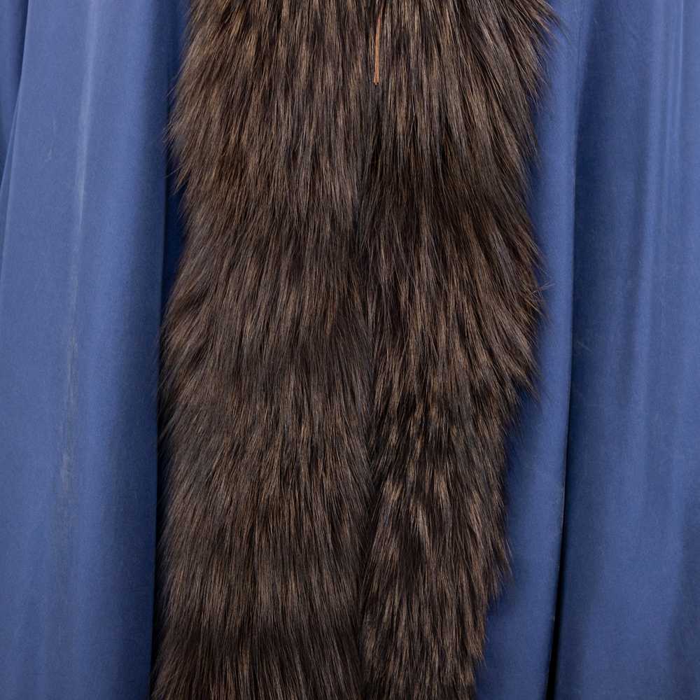 Collection Privée Open Front Coat with Fur - '90s - image 9