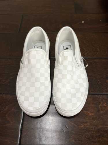 Vans vans classic slip on checkerboard shoe