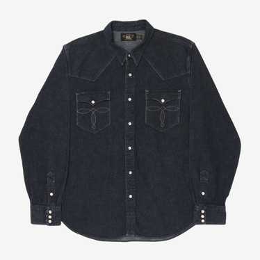 RRL Denim Western Shirt