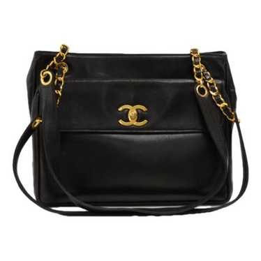 Chanel Vintage Cc Chain leather handbag - image 1