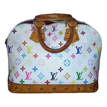 Louis Vuitton Alma leather handbag