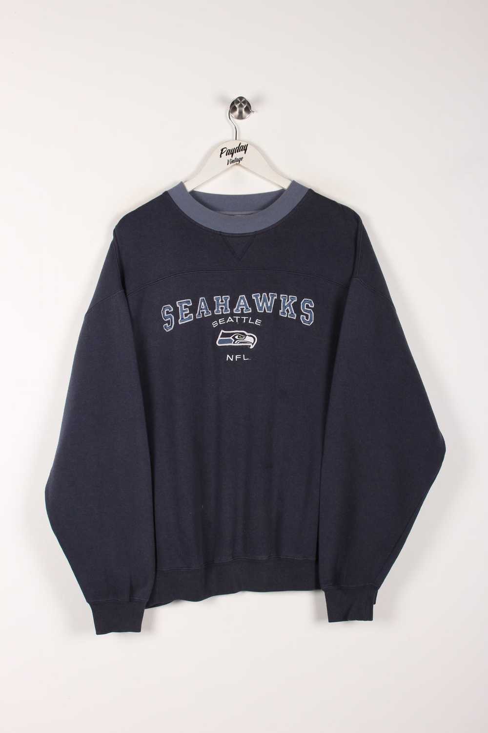 90's Seattle Seahawks Sweatshirt XL - image 1