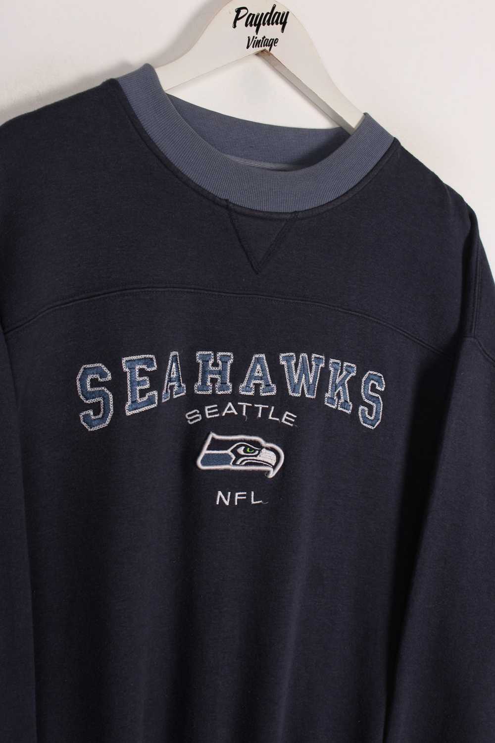 90's Seattle Seahawks Sweatshirt XL - image 2