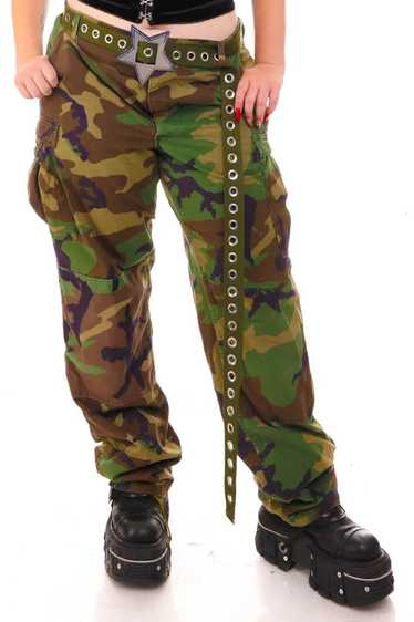 Vintage 90's Camo Cargo Pants - XL/2X