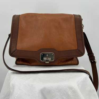 Cole Haan Vintage Jenna Valise Leather Shoulder Ba