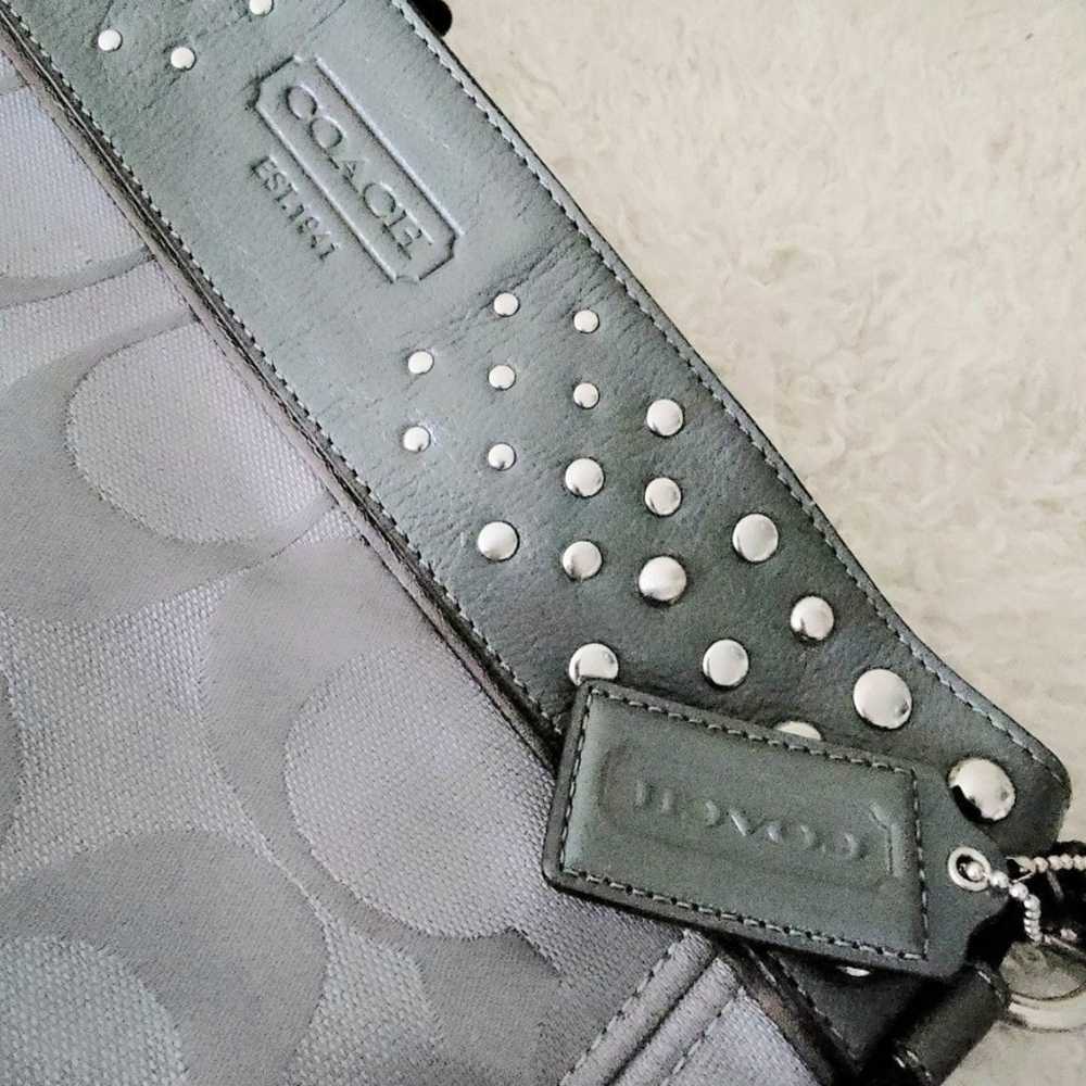 Coach purse studded shoulder crossbody bag New - image 8