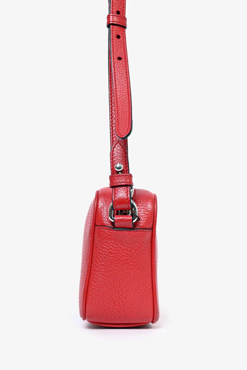 Prada Red Leather Phenix Crossbody Camera Bag - image 4