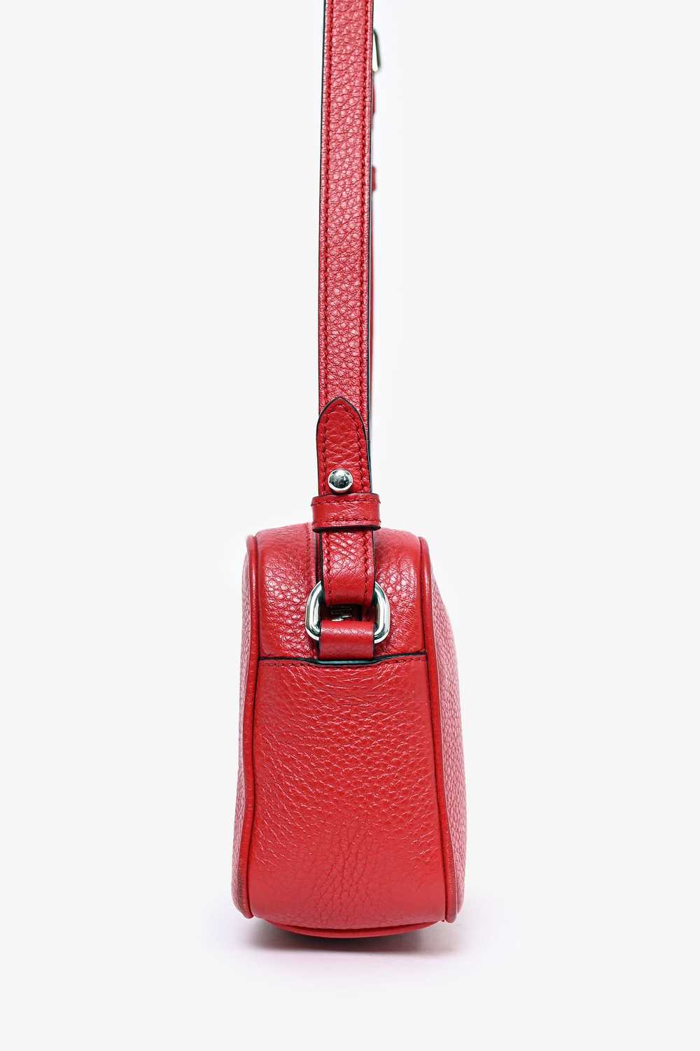 Prada Red Leather Phenix Crossbody Camera Bag - image 5