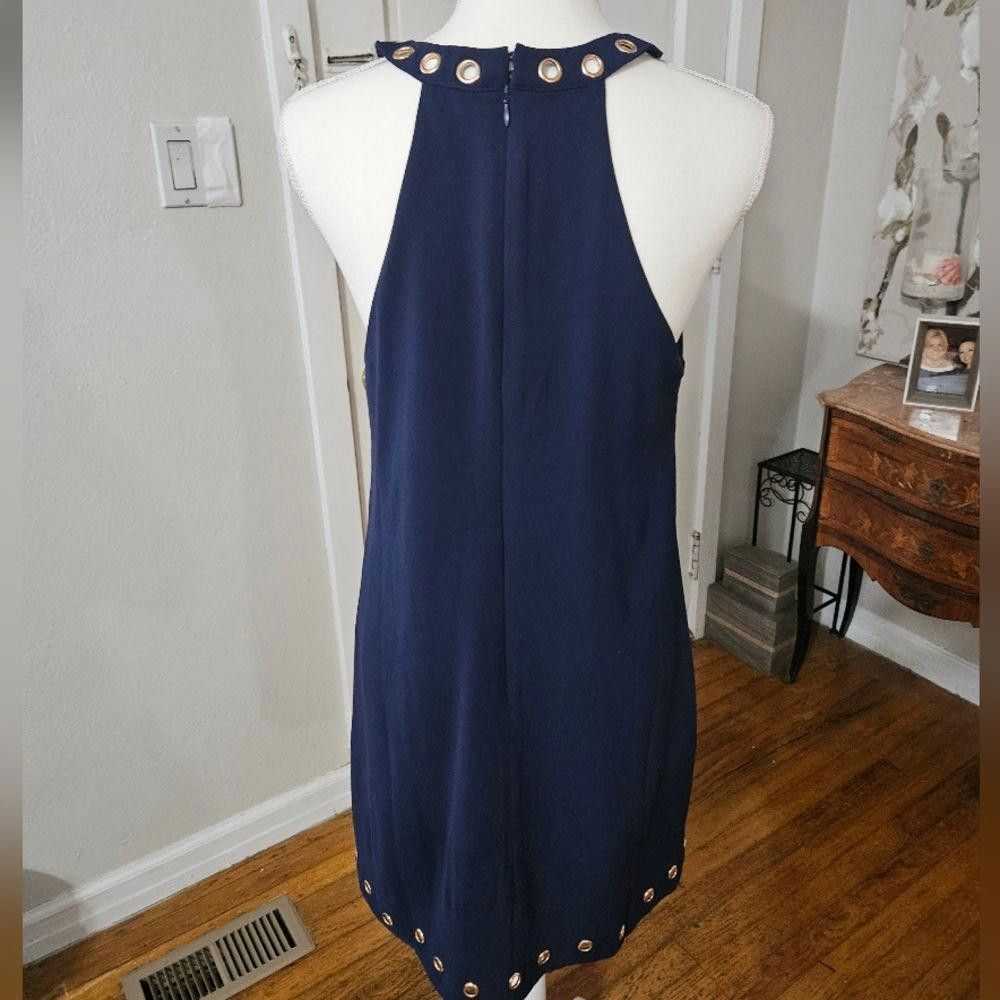 Lulus LuLu's Navy Blue Halter Neck Dress with Gro… - image 6