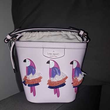 Kate Spade Parrot Bucket Crossbody