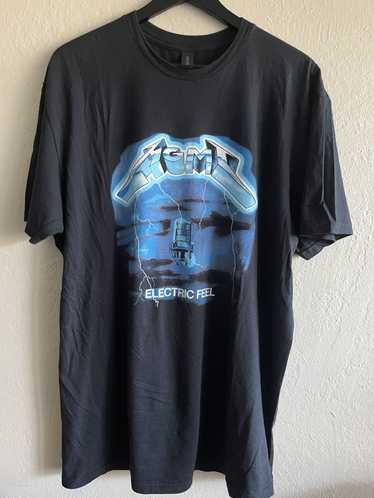 Band Tees mgmt electric feel t-shirt metallica ri… - image 1