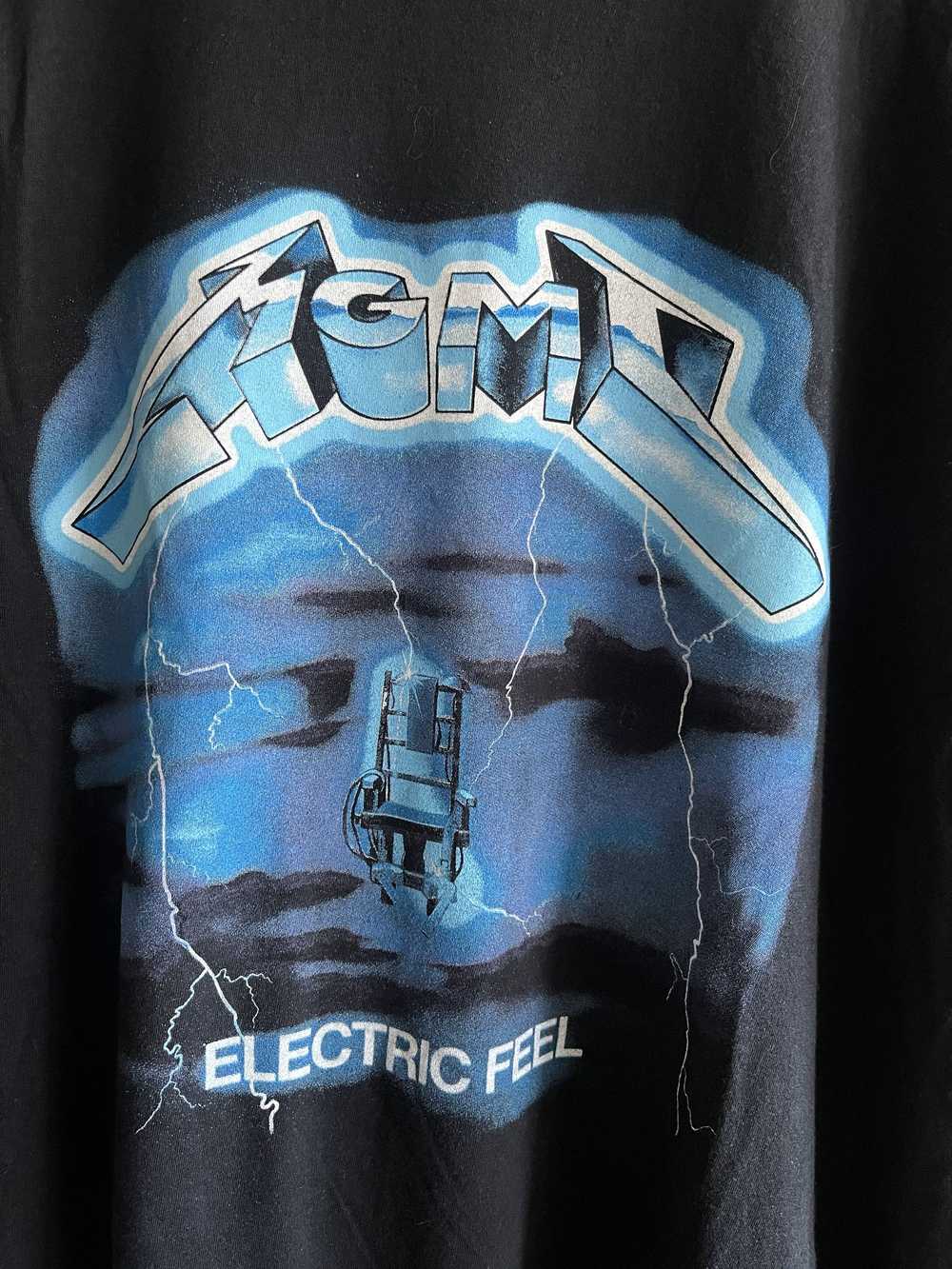 Band Tees mgmt electric feel t-shirt metallica ri… - image 2