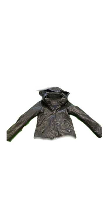 Designer G.O.A goat leather jacket