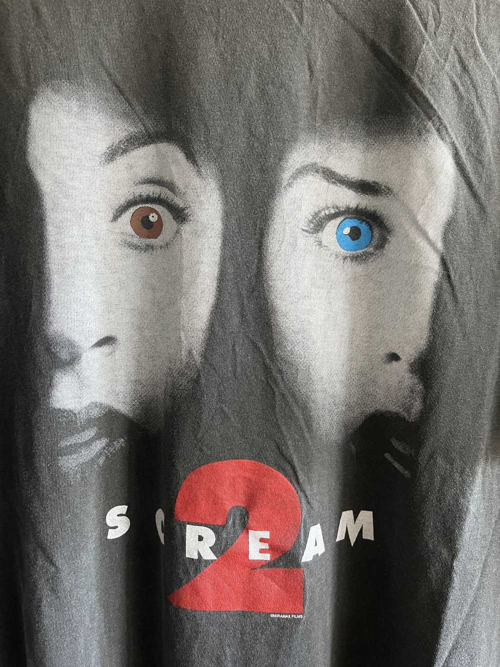 Movie scream 2 t-shirt horror movie black tee gho… - image 2