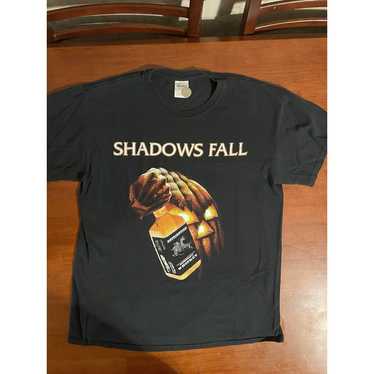 Gildan VTG Y2K Shadows Fall Tour Merch T-Shirt La… - image 1